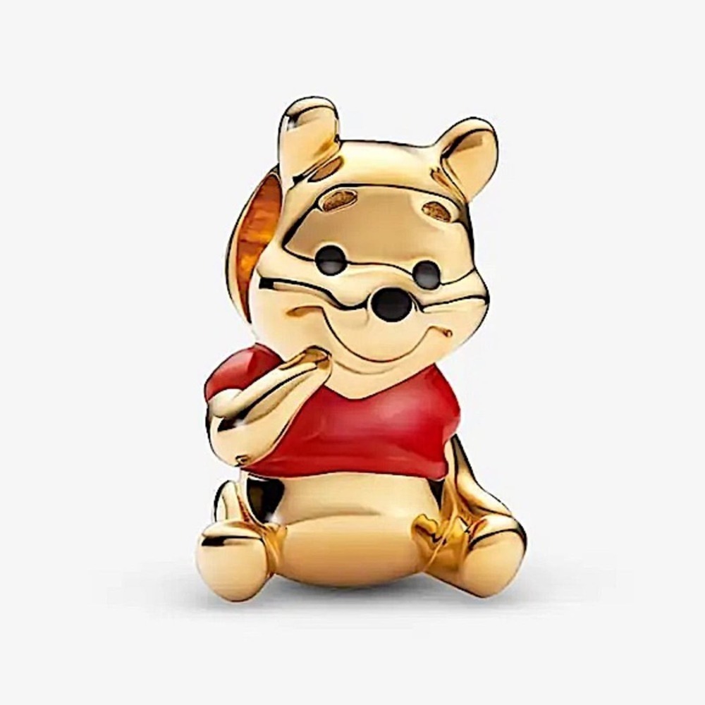 Gold Winnie The Pooh Charm